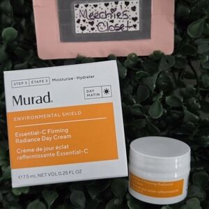 New Daily Murad Essential C Firming Radiance Day Cream 7.5 ml / 0.25 oz Anti NIB